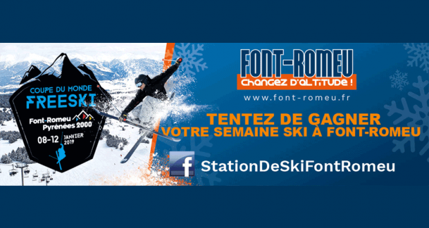Séjour au ski d'une semaine pour 4 personnes à Font Romeu