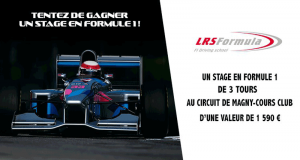 Stage en formule 1 de 3 tours sur le circuit de Magny-Cours