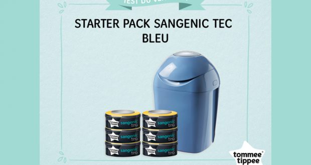 Starter Pack Sangenic Tec Bleu Tommee Tippee