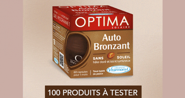 Testez les capsules Optima Autobronzant Vitarmonyl