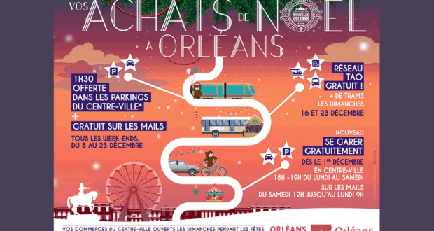 Transport en commun gratuit (bus et tram) - Orléans