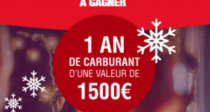 Un lot de 1500 euros de cartes carburant