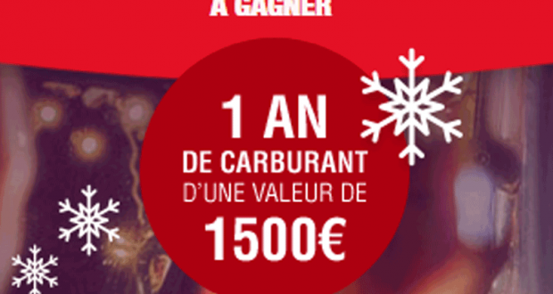 Un lot de 1500 euros de cartes carburant