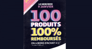 100 produits 100% remboursés - Auchan