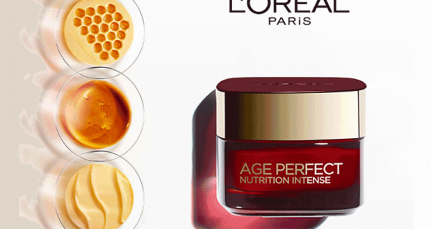 300 Soins Age Perfect Nutrition Intense L'Oréal paris offerts