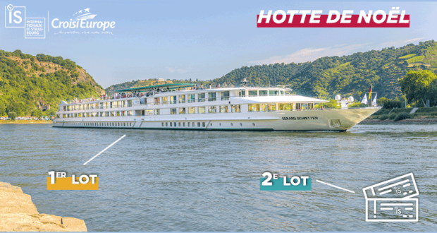 Bon d'achat CroisiEurope de 1500 euros