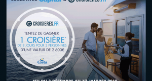 Croisière de 8 jours pour 2 personnes