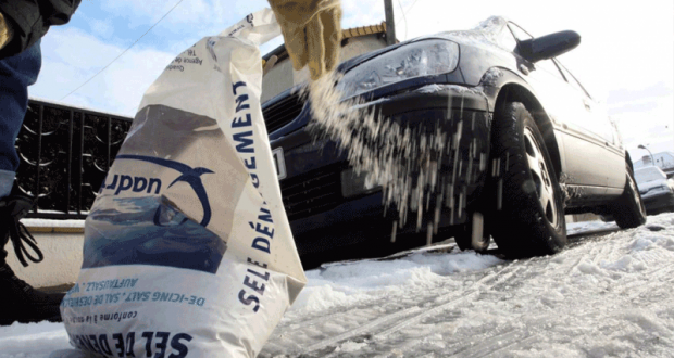 Distribution gratuite de sel de déneigement - Varangéville