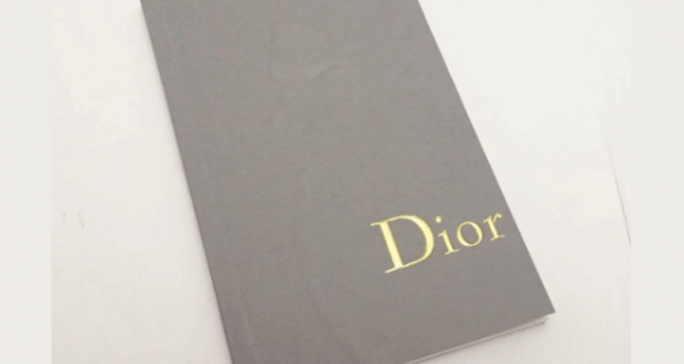 Notebook / Carnet Dior Gratuit chez Sephora