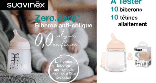 Tétines pour biberon Zero Zero SUAVINEX