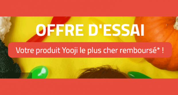 Votre produit Yooji le plus cher 100% remboursé