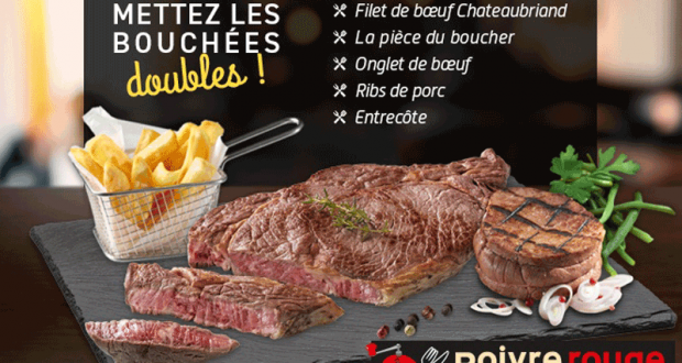 1 grillade achetée = 1 offerte