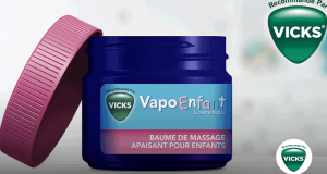 5 000 testeurs pour le baume apaisant VapoEnfant Vicks