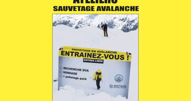 Ateliers Gratuits de Sauvetage en Avalanche