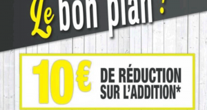 Bon de réduction de 10 euros - Restaurants La Pataterie