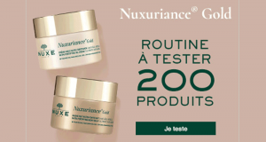 Testez la routine anti-âge jour et nuit Nuxuriance Gold de NUXE