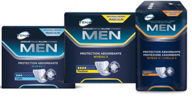 Échantillons gratuits de produits TENA Men