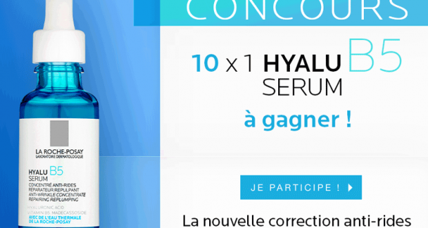 10 produits de soins Hyalu B5 de La Roche-Posay