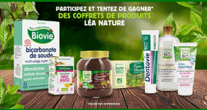 15 coffrets de 15 produits bio à gagner