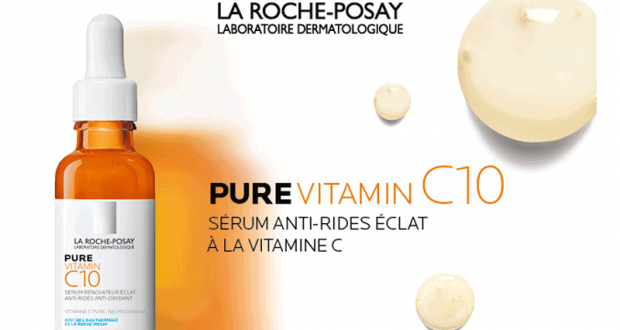 1500 sérums Pure Vitamin C10 de La Roche-Posay offerts