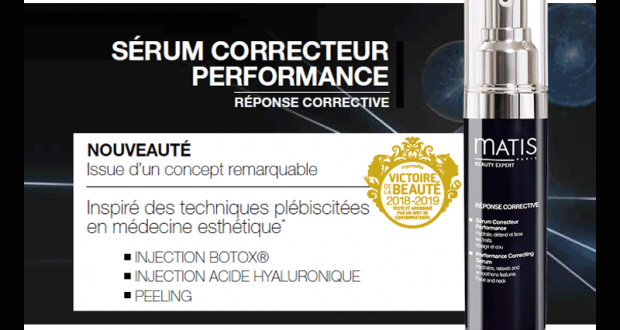 20 Sérum Correcteur Performance MATIS