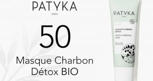 50 Masques Charbon Détox bio de PATYKA