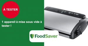 Appareil de mise sous vide de Foodsaver