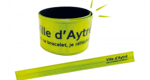 Bracelet réfléchissant gratuit offert sur simple visite