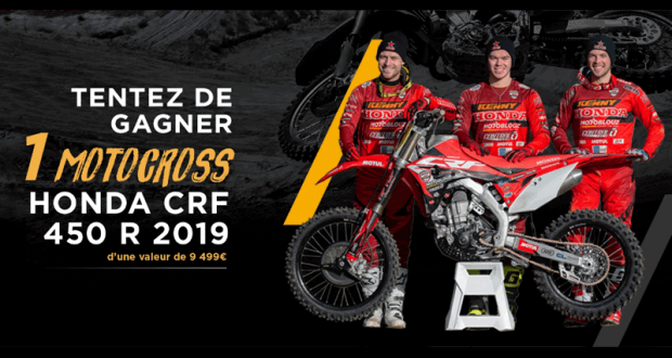 Moto HONDA CRF 450 R 2019