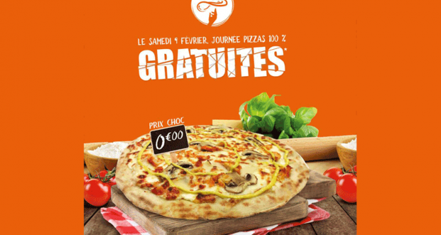 Pizza Sénior offerte chez la Pate à Pizza