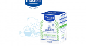 Poudre de bain adoucissante de Mustela