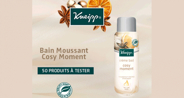 Testez la Crème de bain Cosy moment de Kneipp