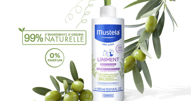 Testez le liniment flacon-pompe 400ml de MUSTELA