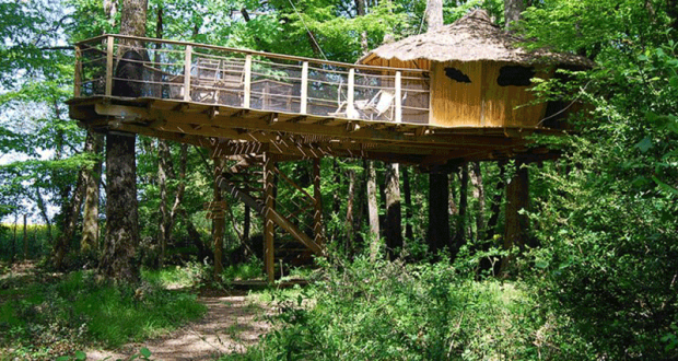 Week-ends insolites en cabane dans les arbres pour 5 personnes