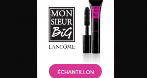 Échantillons gratuits du mascara Monsieur Big de Lancôme