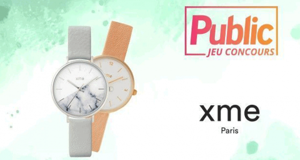 10 montres XME (valeur unitaire 129 euros)