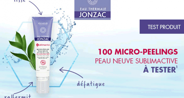 100 Micro-peelings Sublimactive Eau Thermale Jonzac