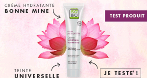 100 crèmes hydratantes Bonne Mine gratuites