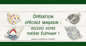 20 000 Théières Eléphant offertes