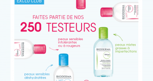 250 Eaux micellaires Bioderma à tester