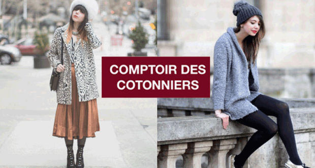 3 bons d’achat Comptoir des Cotonniers de 500 euros