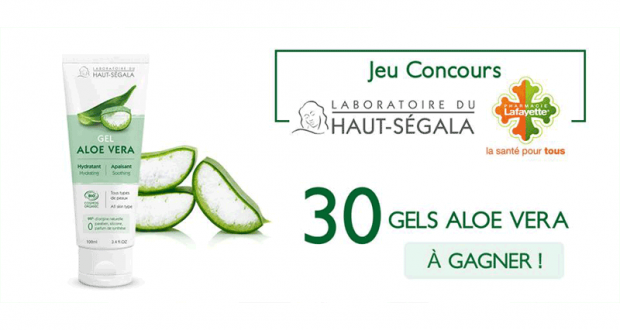 30 gels aloe vera Haut-Ségala