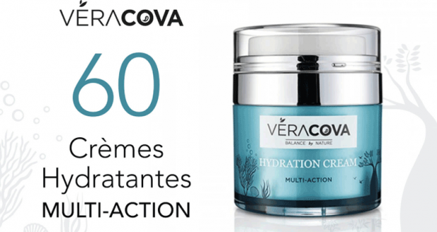 60 Crèmes Hydratantes Multi-Action de VERACOVA