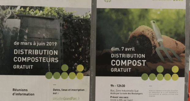 Distribution de composteur et de compost gratuit à Viroflay