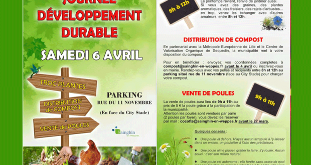 Distribution gratuite de compost - Sainghin-en-Weppes