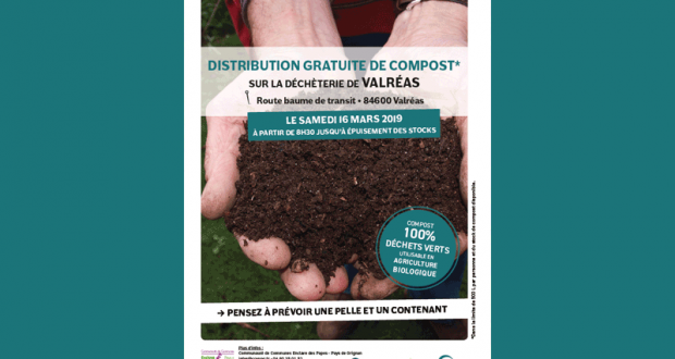 Distribution gratuite de compost bio