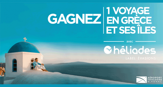 Gagnez 1 voyage en Grèce et ses îles avec Héliades