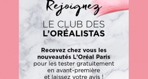 Testez en avant-première les produits L'Oréal Paris