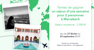 Voyage d'une semaine pour 2 à Marrakech