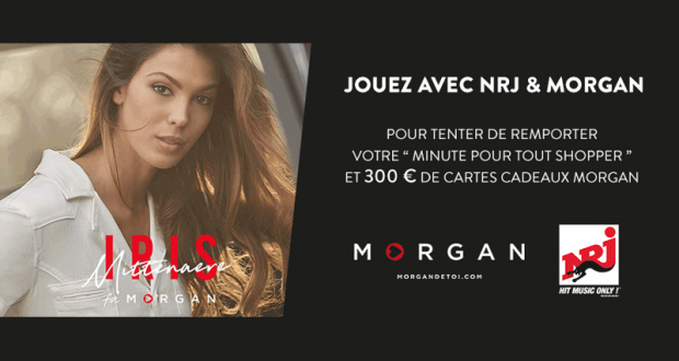 1 Minute pour tout shopper et 300€ de cartes cadeaux MORGAN